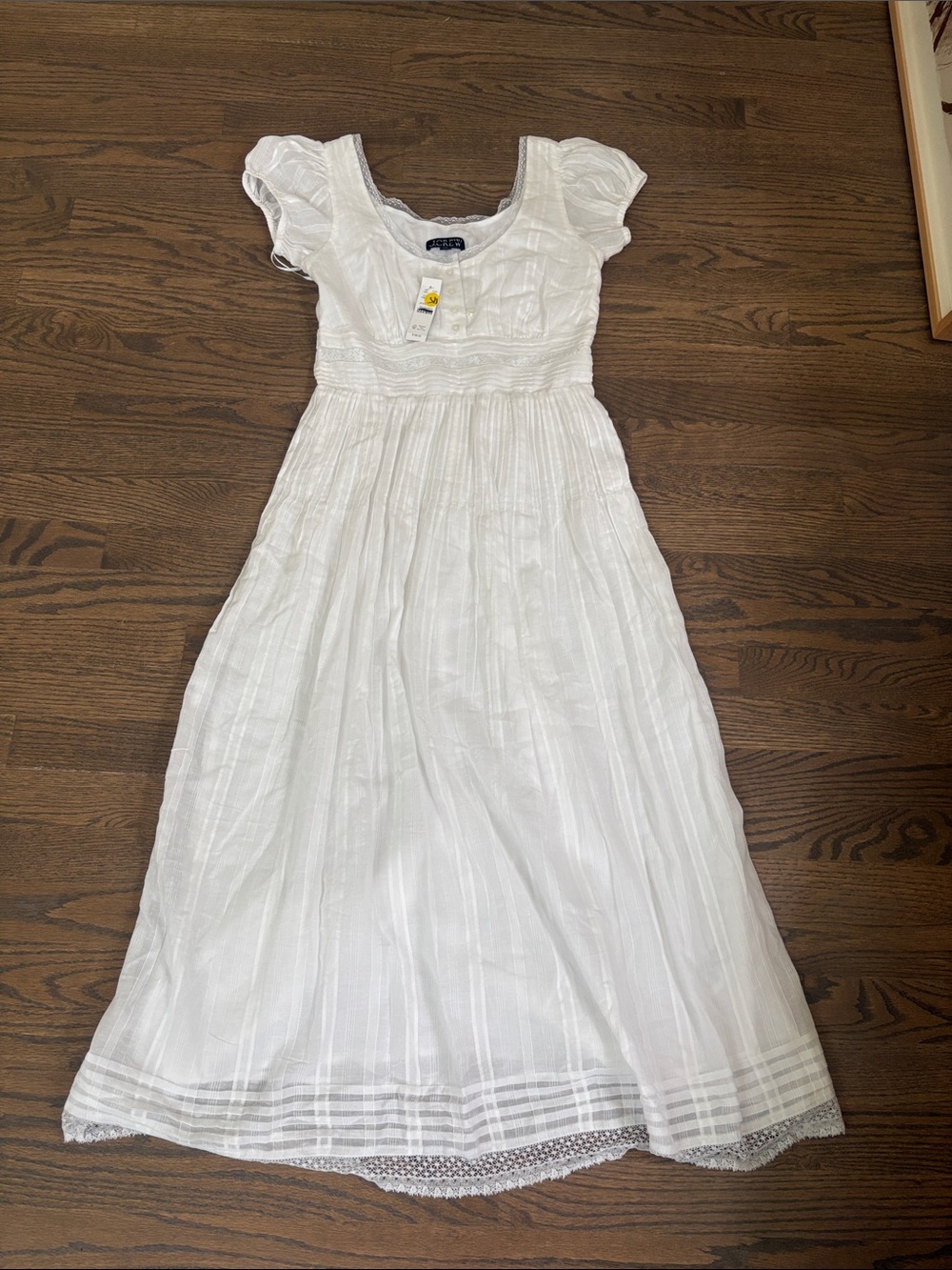 J crew white dress